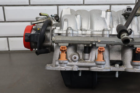 02-10 Lexus SC430 4.3 3UZ-FE Intake Rails Injectors TB