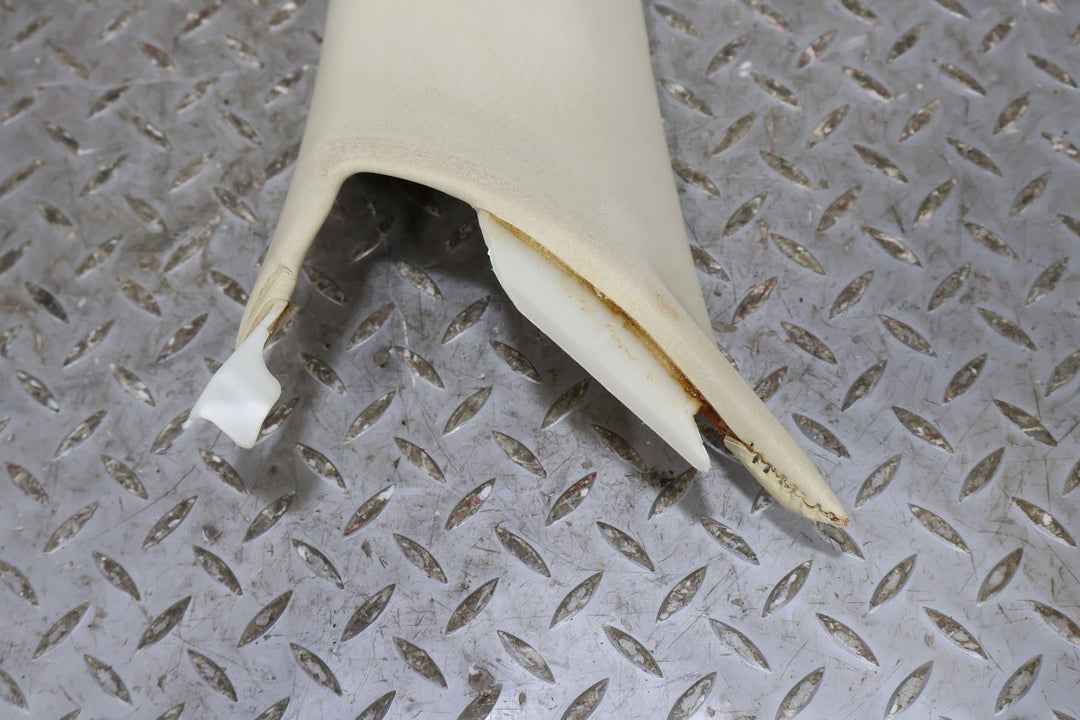 02 - 10 Lexus SC430 Pair LH & RH A - Pillar Trim Panels (Ecru LA00) See Notes