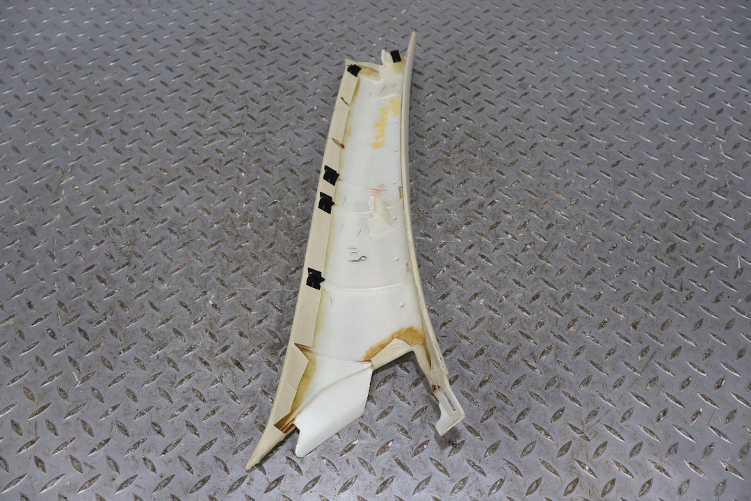 02 - 10 Lexus SC430 Pair LH & RH A - Pillar Trim Panels (Ecru LA00) See Notes