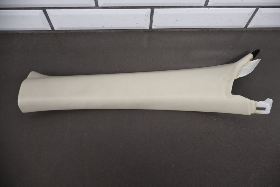 02-10 Lexus SC430 Z40 A Pillar Trim Pair Saddle 21
