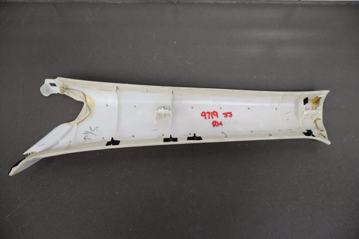 02-10 Lexus SC430 Z40 A Pillar Trim Pair Saddle 21