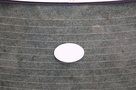 02-10 Lexus SC430 Z40 Heated Back Window With Roof Section
