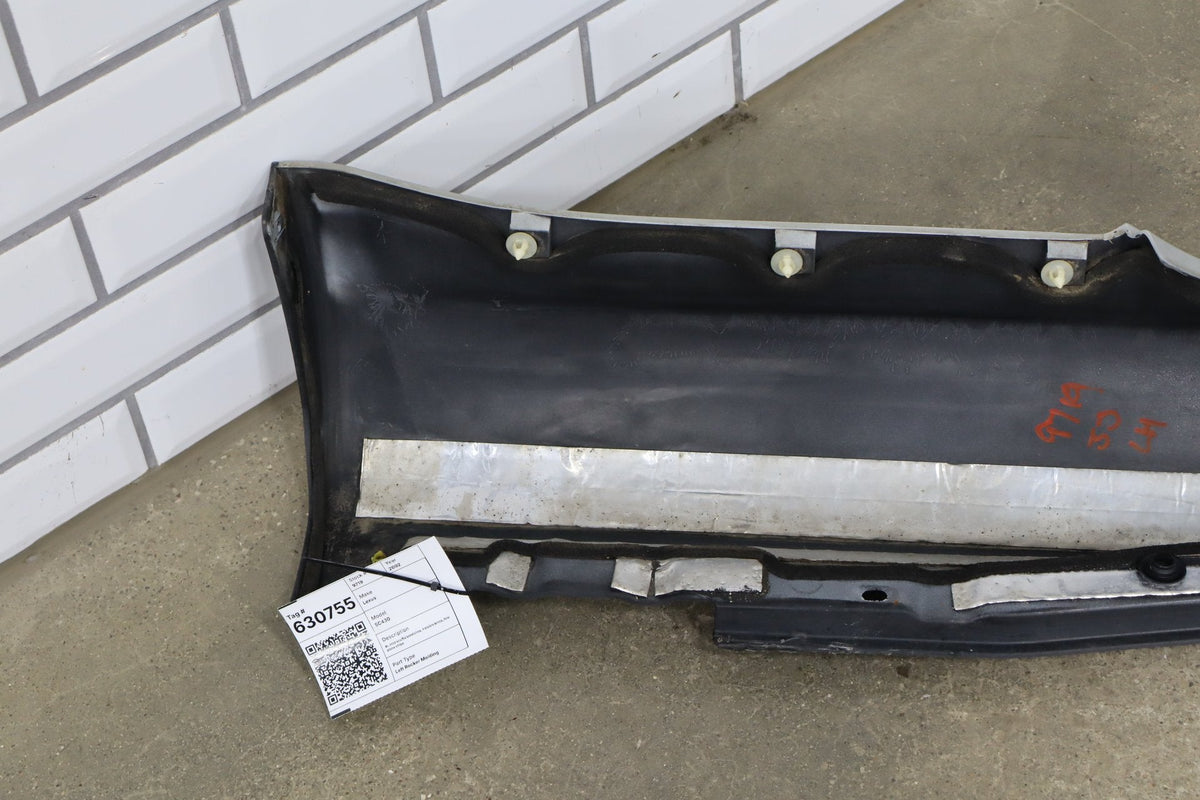 02-10 Lexus SC430 Z40 Left Rocker Molding Silver 1C0