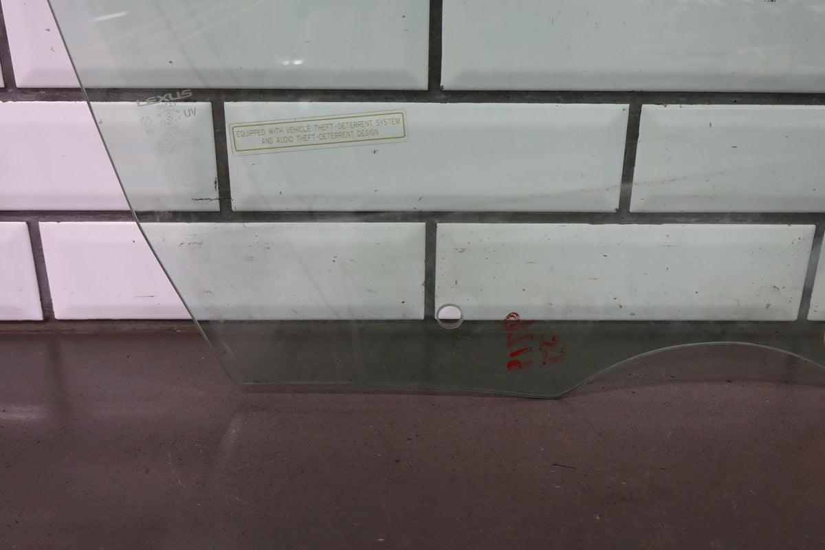 02-10 Lexus SC430 Z40 Right Front Door Window Glass