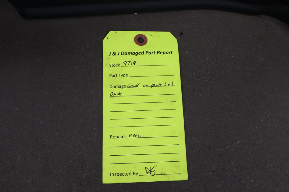 02-10 Lexus SC430 Z40 Right Rear Quarter Trim Saddle 21