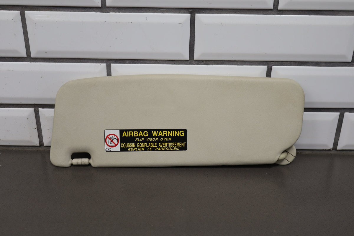 02-10 Lexus SC430 Z40 Sun Visor Pair Saddle 21 Illuminated