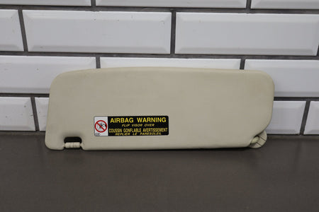 02-10 Lexus SC430 Z40 Sun Visor Pair Saddle 21 Illuminated