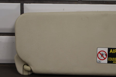 02-10 Lexus SC430 Z40 Sun Visor Pair Saddle 21 Illuminated