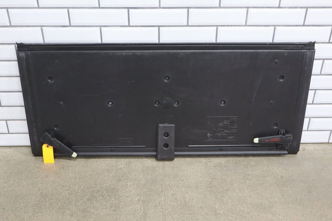 02 - 11 Chevy Avalanche Tonneau Cover Set 3 Piece Black Textured OEM Good Latch
