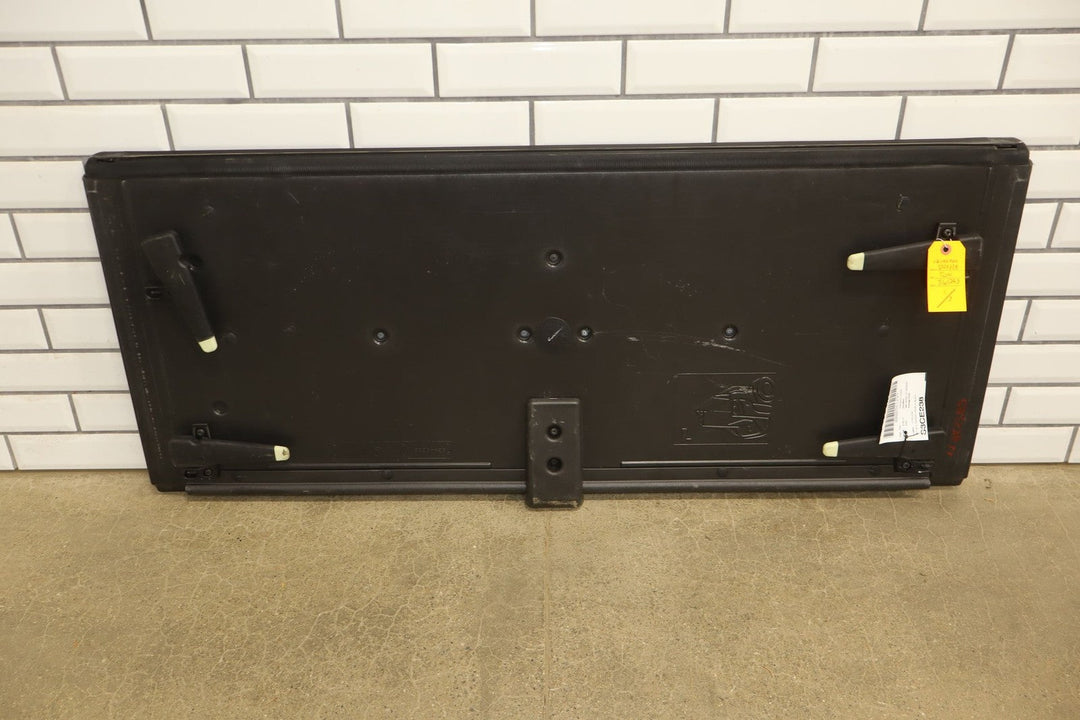 02 - 11 Chevy Avalanche Tonneau Cover Set 3 Piece Black Textured OEM Good Latch