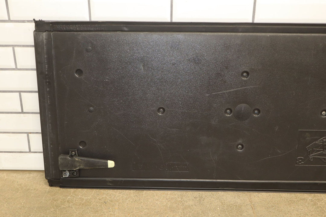 02 - 11 Chevy Avalanche Tonneau Cover Set 3 Piece Black Textured OEM Good Latch