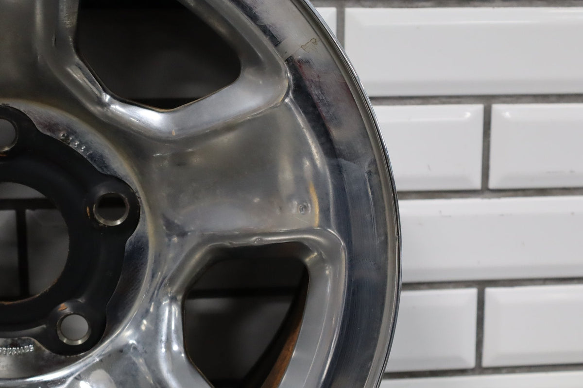 02-12 Ram 1500 17x8 Chrome Clad Steel Wheel LH Rear (No Tire)