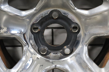 02-12 Ram 1500 17x8 Chrome Clad Steel Wheel LH Rear (No Tire)