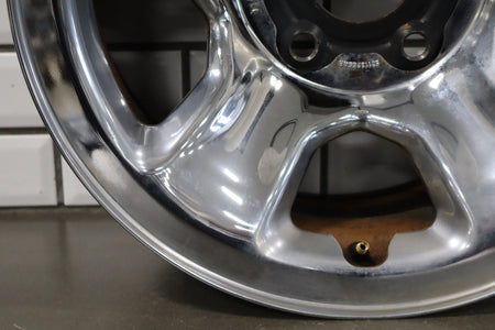 02-12 Ram 1500 17x8 Chrome Clad Steel Wheel LH Rear (No Tire)