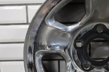 02-12 Ram 1500 17x8 Chrome Clad Steel Wheel LH Rear (No Tire)
