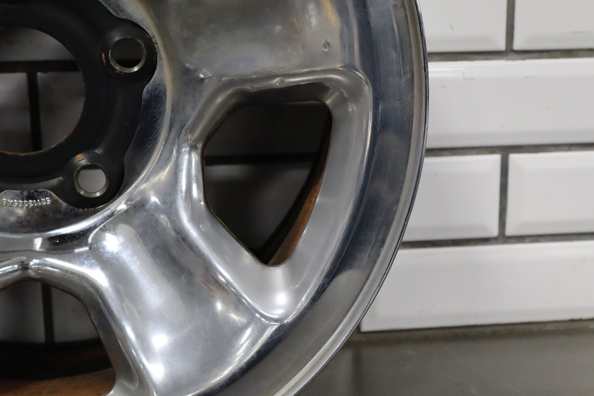 02-12 Ram 1500 17x8 Chrome Clad Steel Wheel LH Rear (No Tire)