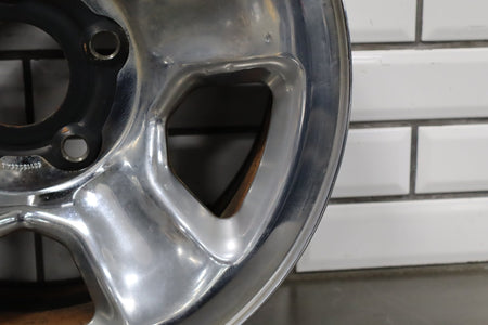 02-12 Ram 1500 17x8 Chrome Clad Steel Wheel LH Rear (No Tire)