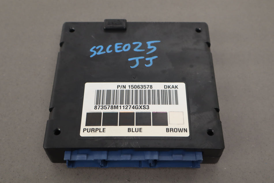 Chassis Control Module, 2002, Chevrolet, Silverado 2500