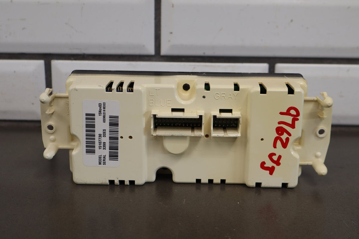 03-04 Chevy Tahoe/Suburban GMT800 Dual Zone Climate 10367042