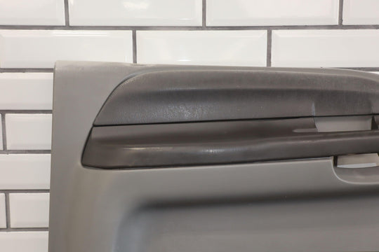 03 - 04 Ford F250 F350 Driver Left Front Interior Door Panel Medium Flint 3E
