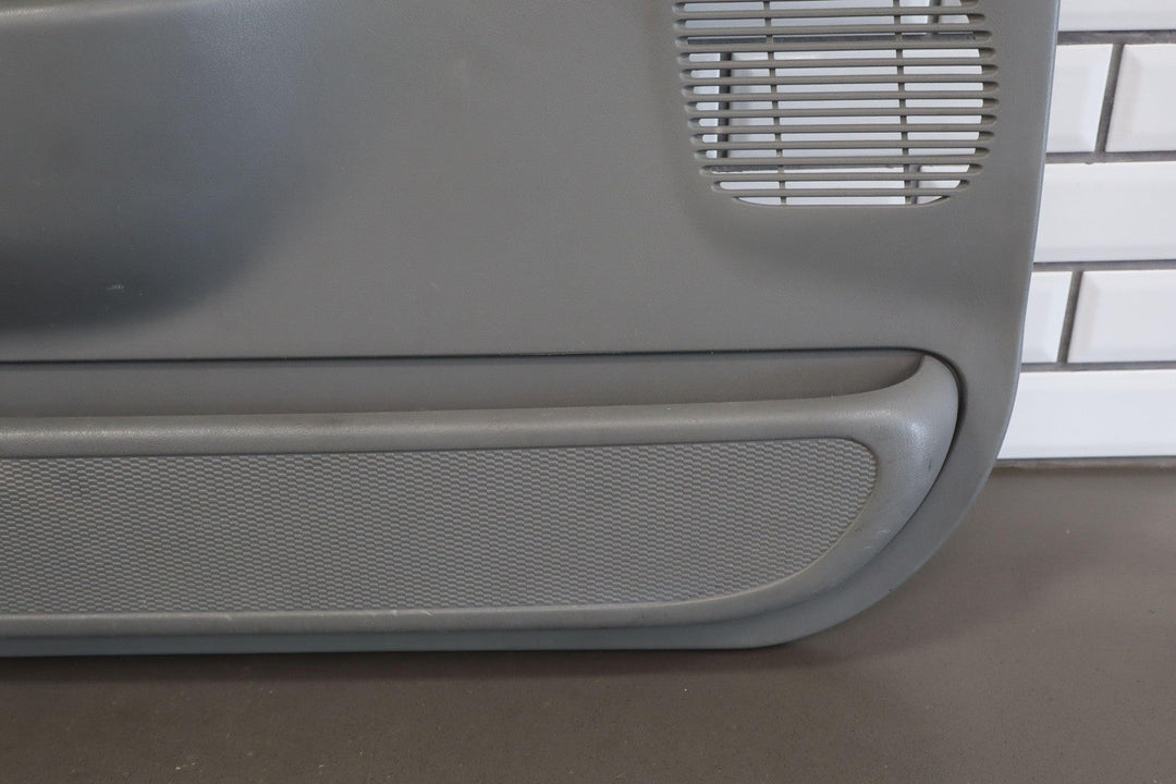 03 - 04 Ford F250 F350 Driver Left Front Interior Door Panel Medium Flint 3E