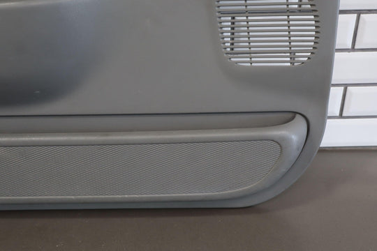 03 - 04 Ford F250 F350 Driver Left Front Interior Door Panel Medium Flint 3E