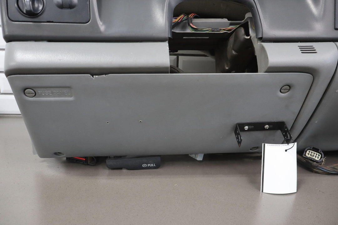03 - 04 Ford F250 F350 Super Duty Dashboard Dash Panel OEM Medium Flint 3E