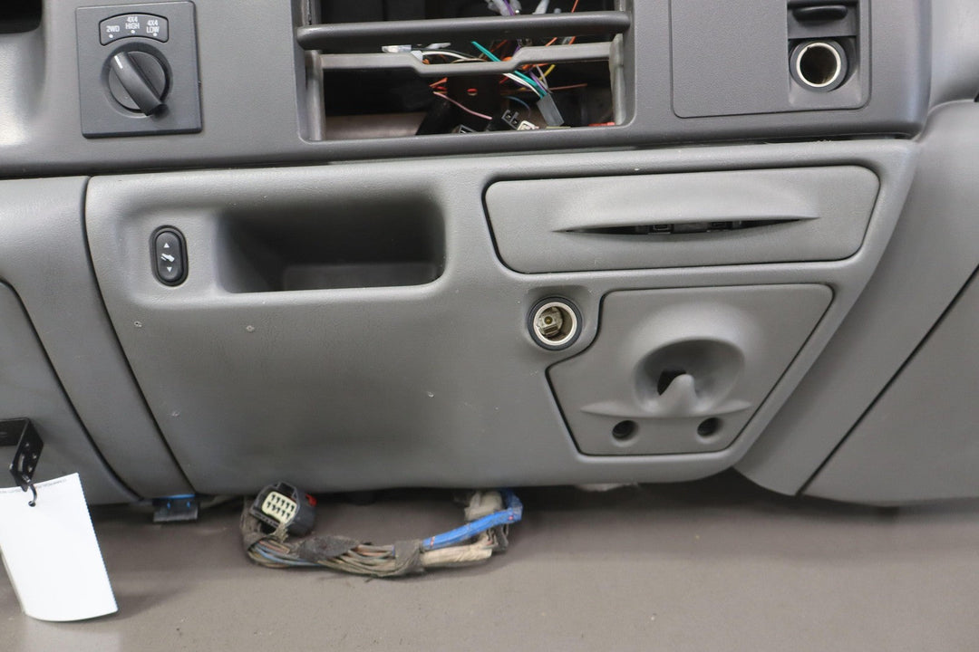 03 - 04 Ford F250 F350 Super Duty Dashboard Dash Panel OEM Medium Flint 3E