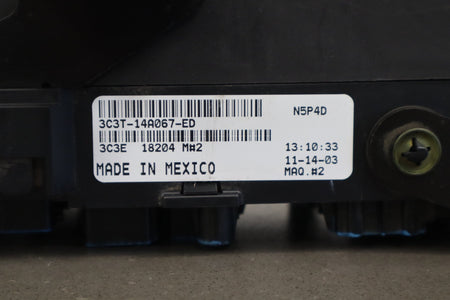 03-04 Ford F250 F350 Super Duty Interior Fuse Box 3C3T-14A067-ED OEM