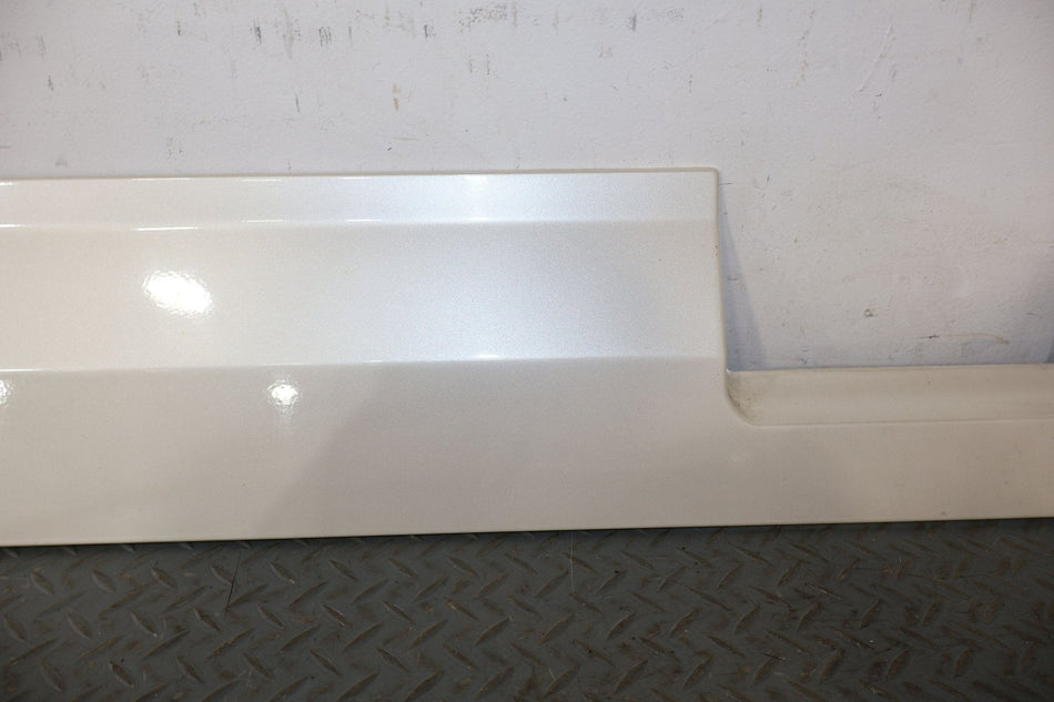 03-06 Cadillac Escalade Rear Exterior Lower Tailgate Moulding -White Diamond 98U