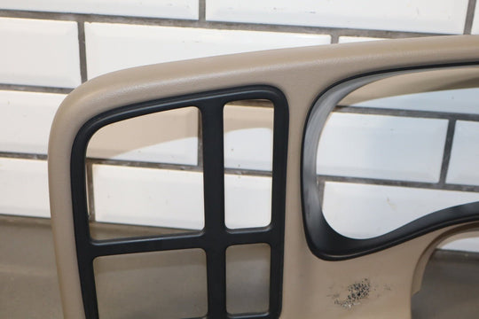 03 - 06 Chevrolet GMC Truck SUV GMT800 Radio Bezel OEM Tan Neutral (52)