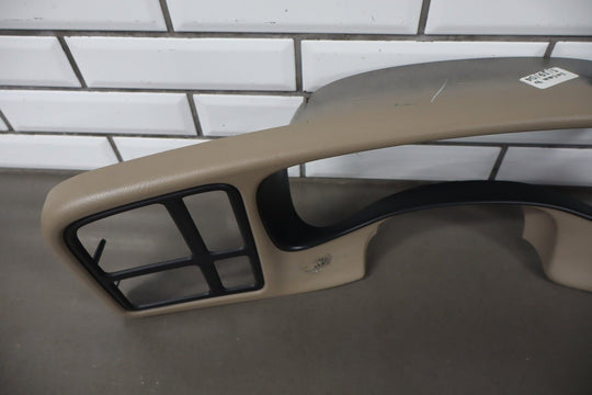 03 - 06 Chevrolet GMC Truck SUV GMT800 Radio Bezel OEM Tan Neutral (52)