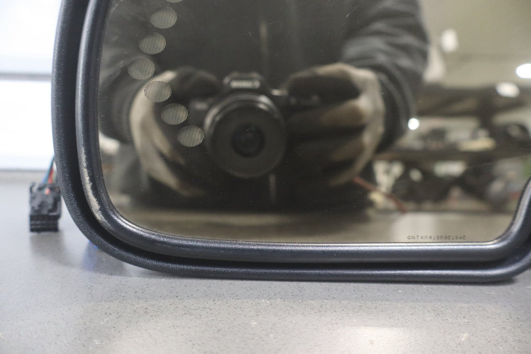 03 - 06 Chevy GMC GMT800 Left Power Folding Signal Door Mirror Onyx Black DL3