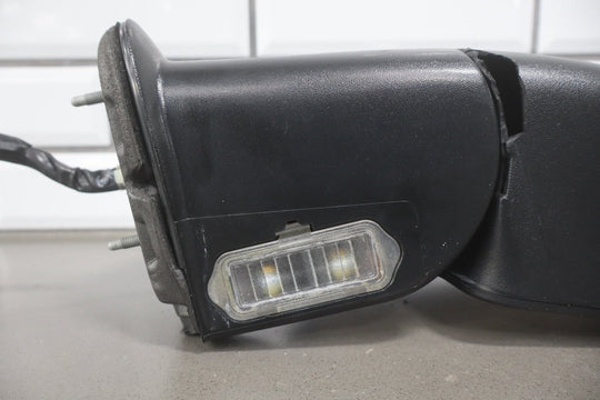 03 - 06 Chevy GMC GMT800 Left Power Folding Signal Door Mirror Onyx Black DL3