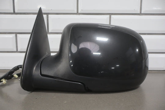 03 - 06 Chevy GMC GMT800 Left Power Folding Signal Door Mirror Onyx Black DL3