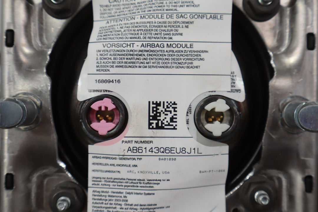 03 - 06 Chevy SSR Steering Wheel Air Bag Passenger Dash Air Bag & Module OEM