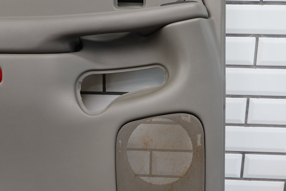 03-06 Chevy Tahoe/Suburban GMT800 Left Rear Door Panel Charcoal