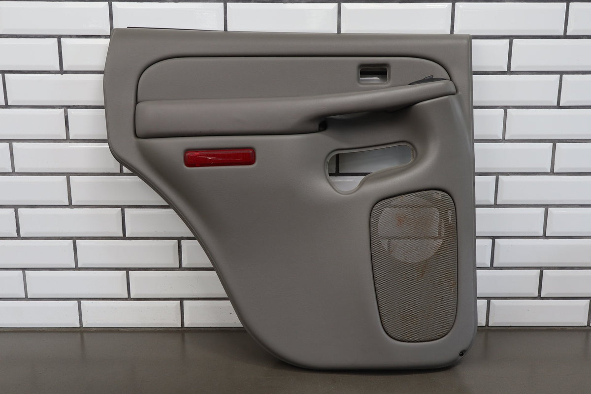 03-06 Chevy Tahoe/Suburban GMT800 Left Rear Door Panel Charcoal
