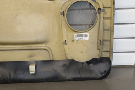 03-07 Chevrolet Silverado 2500HD Crew Right Rear Door Trim Panel Medium Gray 922