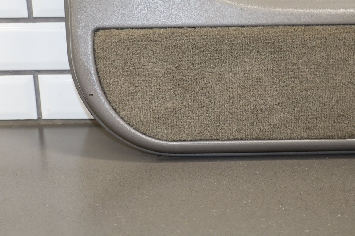 03-07 Chevy GMC 2500HD Crew Cab Left Rear Door Panel Pewter 92