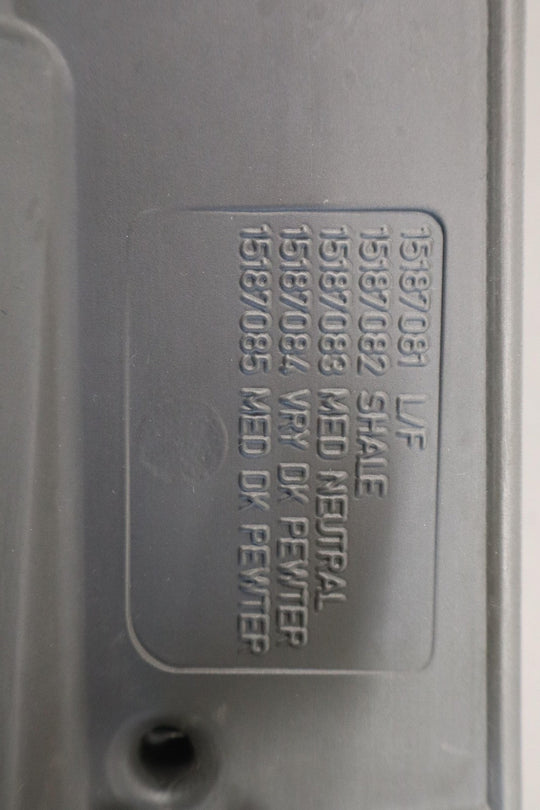 03 - 07 Chevy Silverado GMT800 Knee Bolster Pad Dark Charcoal 69D