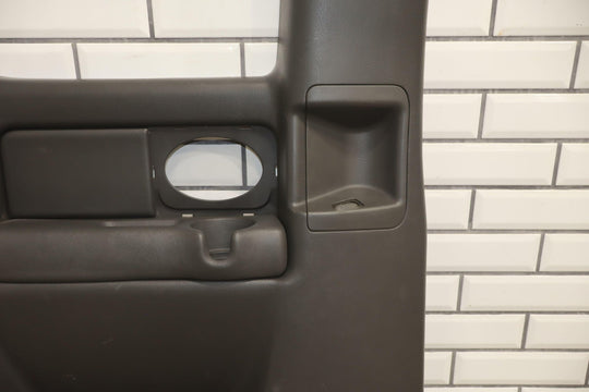 03 - 07 Chevy Silverado Sierra Extended Cab Left Rear Door Panel Dark Charcoal 69D