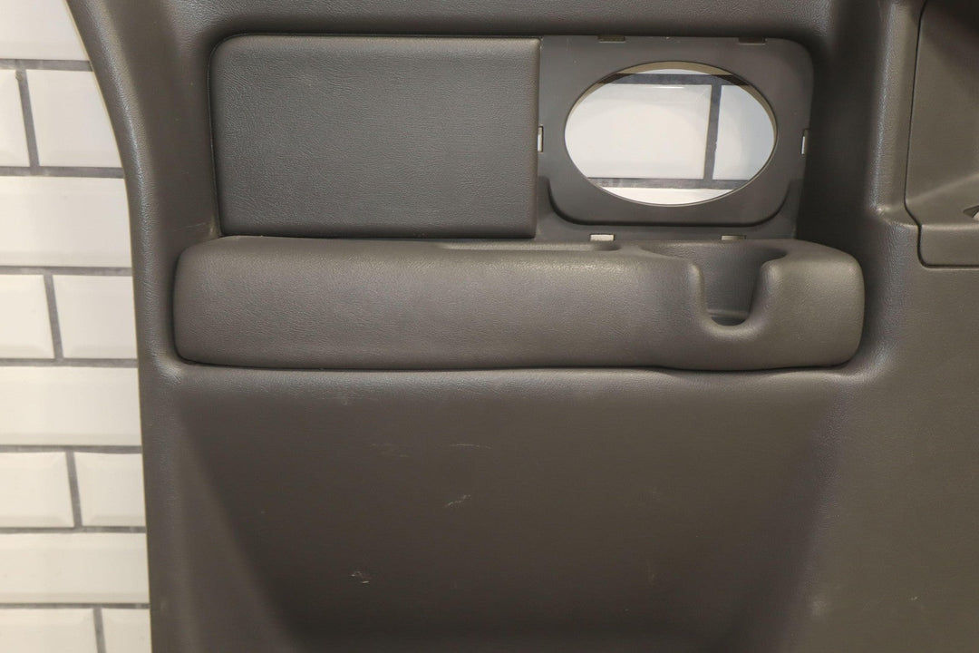 03 - 07 Chevy Silverado Sierra Extended Cab Left Rear Door Panel Dark Charcoal 69D