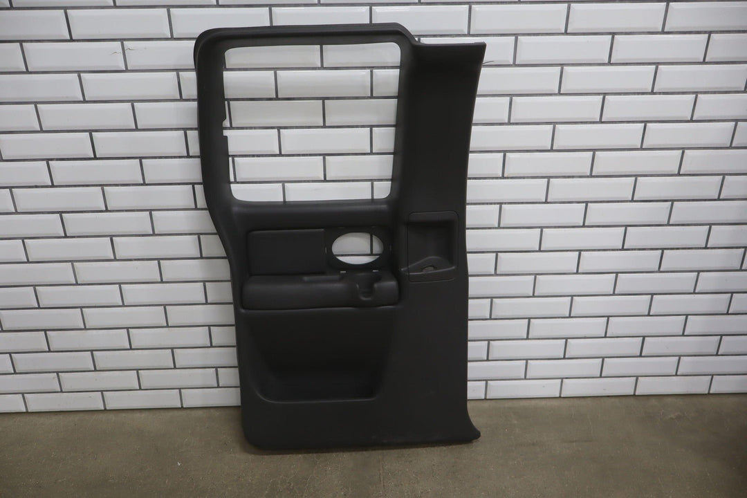 03 - 07 Chevy Silverado Sierra Extended Cab Left Rear Door Panel Dark Charcoal 69D