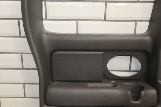 03 - 07 Chevy Silverado Sierra Extended Cab Left Rear Door Panel Dark Charcoal 69D