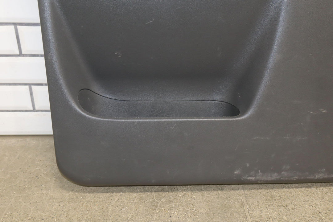 03 - 07 Chevy Silverado Sierra Extended Cab Left Rear Door Panel Dark Charcoal 69D