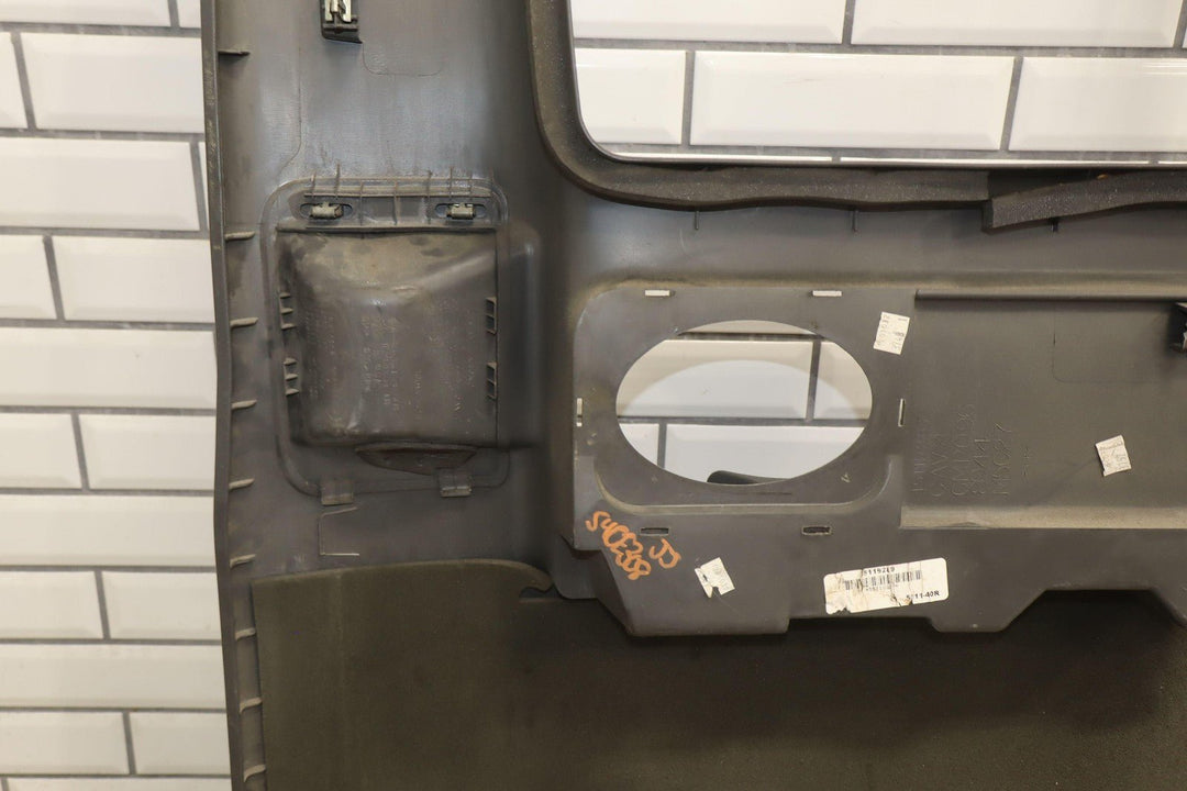 03 - 07 Chevy Silverado Sierra Extended Cab Left Rear Door Panel Dark Charcoal 69D