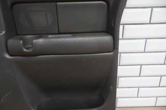 03 - 07 Chevy Silverado Sierra Extended Cab Right Rear Door Panel Dark Charcoal
