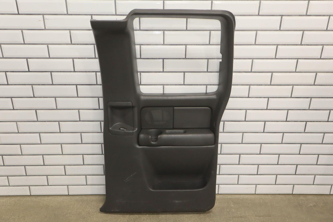 03 - 07 Chevy Silverado Sierra Extended Cab Right Rear Door Panel Dark Charcoal
