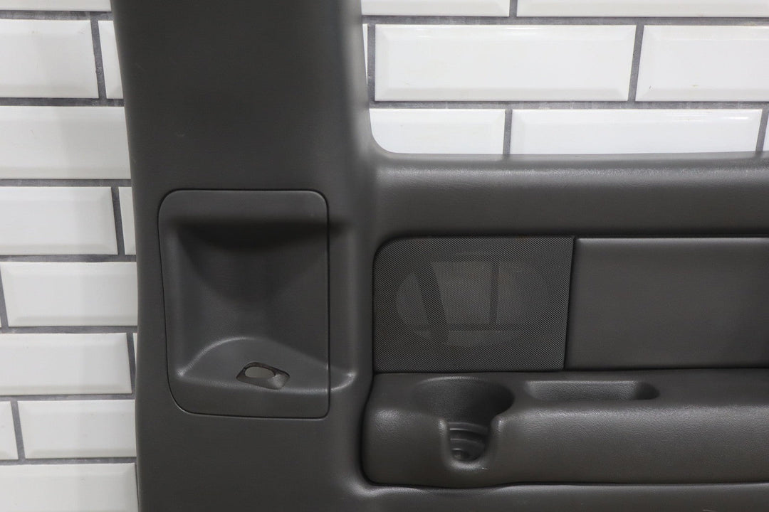 03 - 07 Chevy Silverado Sierra Extended Cab Right Rear Door Panel Dark Charcoal